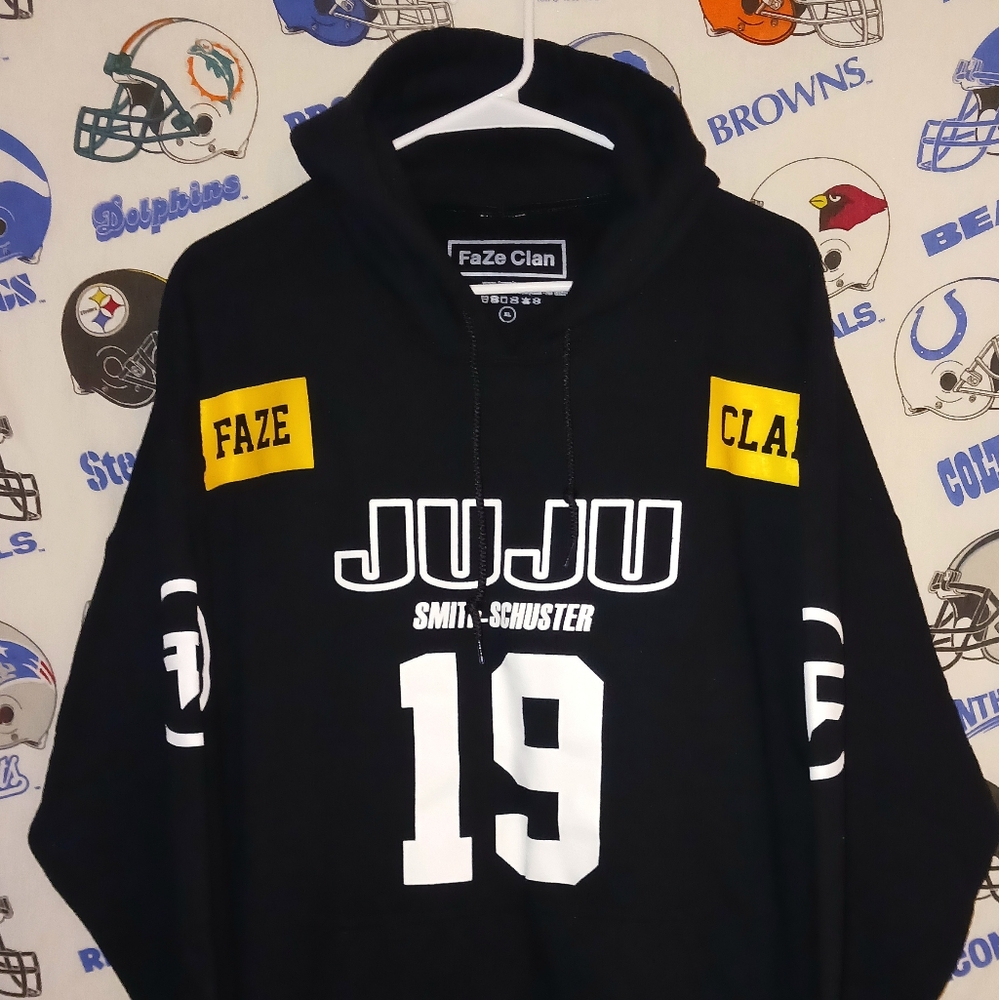 2020 Faze Clan JuJu Smith Schuster Pittsburgh Steelers Gamer Gaming Hoodie Hoody